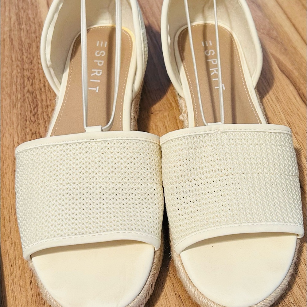 Esprit Women's Cream Espadrilles